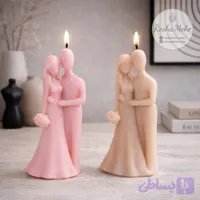 شمع گیفت مدل عروس و داماد