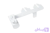 خودشور دونازله سفید توالت فرنگی آب گرم و سرد (بیده) مدل SL62