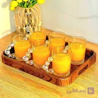 لیوان دسته مرواریدی مارک شاهین ترکیه