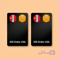 گیفت کارت مستر کارت 200 دلاری آمریکا
