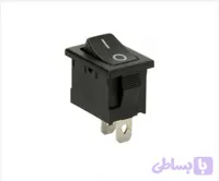 کلید راکر مشکی دوحالته دوپین KCD11