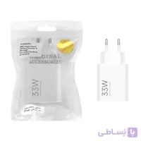 شارژر دیواری فست سرکارتنی تک پورت Xiaomi مدل MDY-16-EF 33W - سفید - کد 1479744