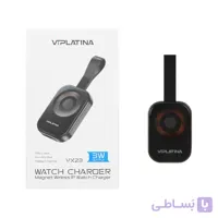 شارژر وایرلس ساعت هوشمند اپل VIPLATINA مدل VX23 3W - مشکی کد 1385604