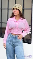 شومیز اسلپ زنانه کد 1425