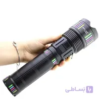 چراغ قوه زومدار اسمال سان جعبه فلزی ZY-W512