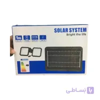 سیستم روشنایی خورشیدی 8 وات پاوربانکدار با دو چراغ LED