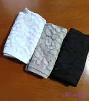 شورت توری زنانه طرح گلبرگ در ۳ سایز مختلف
