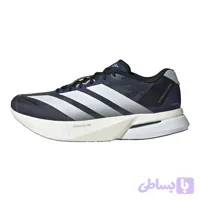 کفش رانینگ آدیداس Adidas Adizero Boston 13 Men's Running Shoes Dark Blue / Cloud White / Halo Silver