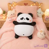چراغ خواب سیلیکونی پاندای شکم قندی