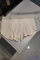 شورت نیم پا مردانه نخ مودال رنگ طوسی و کرمی