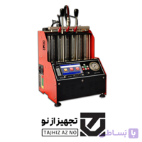 انژكتور شور 6 سیلندر GِDI و MPFI : صفحه نمایش رنگی 7 اینچ + تست الکترو مکانیکی + امکان تست کامل دریچه گازهای برقی، سنسور اکسیژن و استپر موتور + اسیلوسکوپ – مدل RIC670 بدون اولتراسونیك و میز