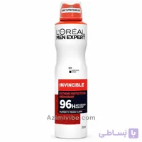اسپری ضد تعریق مردانه لورال من اکسپرت مدل Invincible