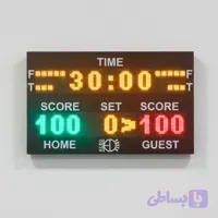 اسکوربورد ورزشی چند منظوره دیجیتال مدل KS2S