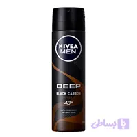 مجموعه اسپری ضد تعریق (Anti-Perspirant) نیوا مردانه (NIVEA MEN) | مدل‌های DEEP (Black Carbon)، COOL KICK، DRY IMPACT و BLACK & WHITE | محافظت ۴۸ و ۷۲ ساعته | بدون الکل و مناسب پوست حساس | حجم ۱۵۰ میلی‌لیتر | ساخت آلمان