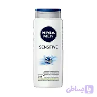 شامپو بدن ۳ در ۱ نیوآ من مدل SENSITIVE | تسکین‌دهنده با عصاره بامبو | مناسب پوست حساس | بدون احساس خشکی | مناسب بدن، صورت و مو | فرمول ۹۹٪ زیست‌تخریب‌پذیر | حجم ۵۰۰ میلی‌لیتر | ساخت آلمان