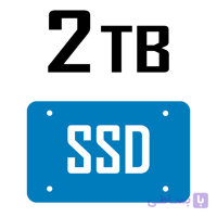 ظرفیت حافظه داخلی : 2TB SSD