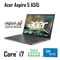 لپ تاپ Acer Aspire 5 A515 i7 1165G7 | 16GB | 512GB SSD | Intel Iris Xe | 15.6 FHD