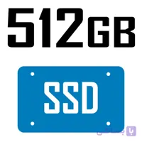 ظرفیت حافظه داخلی : 512GB SSD
