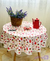رومیزی چهار نفره طرح لیمو موجوده