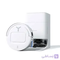 جارو رباتیک و تی‌کش هوشمند اکووکس مدل DEEBOT T80 OMNI White