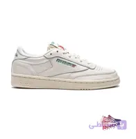 کفش ریباک Club C Leather چرم طبیعی | کفش پیاده‌روی مردانه و زنانه با دوام بالا و راحتی بی‌نظیر
