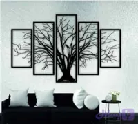 تابلو لیزری مدرن طرح درخت (کد 8642Y)