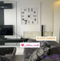 ساعت مدرن لیزری پلکسی دار