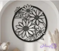 تابلو لیزری مدرن گل