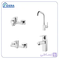 ست شیرآلات پادرا مدل نووا – کروم