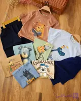تیشرت شلوارک تصویری۱تا۸ سال