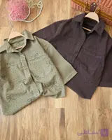 شومیز دخترانه لنین پاپیون نگین کوبی۷تا۱۵سال