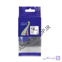 برچسب پرینتر لیبل زن برادر مدل TZE-241 بسته ۱۶ عددی