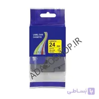 برچسب پرینتر لیبل زن برادر مدل TZE-651 بسته ۱۲ عددی