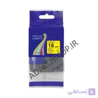 برچسب پرینتر لیبل زن برادر مدل TZE-641 بسته ۱۶ عددی