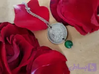 گردنبند سکه ای زنانه توکا گالری طرح کلاسیک
