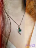 گردنبند زنانه توکا گالری طرح جواهر