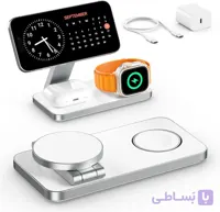 شارژر وایرلس سه کاره QTLIER
