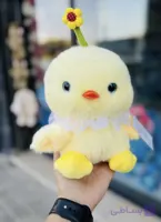 عروسک پولیشی جوجه گل به سر 25سانت