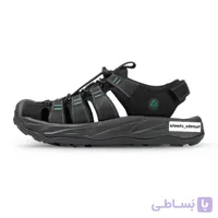 صندل زنانه هامتو مدل هوکا مشکی760289B-1