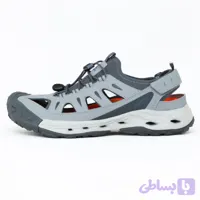 صندل مردانه هامتو مدل طوسی660830A-2