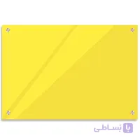 تخته وایت برد شیشه‌ ای عکسنگ مدل LACOBEL-12060 سایز 120×60 سانتی متر