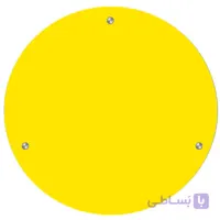 تخته وایت برد شیشه ‌ای مدل CG70 سایز 70 × 70 سانتی متر