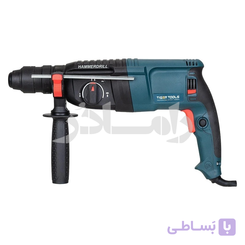 بتن کن 3 کاره 3 کیلویی تایگر (800 وات) | قلم‌گیر SDS Plus