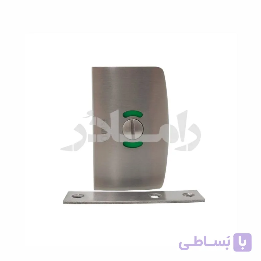 قفل سرویس بهداشتی Rmd با نشانگر شیشه به دیوار درب لولایی- وارداتی