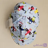 کلاه نوزادی کتان پنبه پسرانه