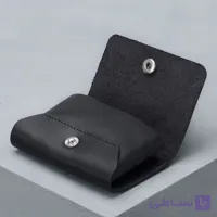 جاکارتی دکمه‌ای چرم طبیعی کد JC-104
