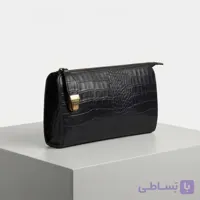 کیف دستی چرم کروکدیلی قفل دار کد KD-110
