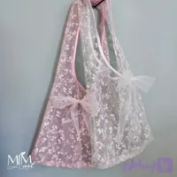 کیف دوشی زنانه / کیف دخترانه / تت بگ توری پاپیونی تابستونه دخترانه / کد 49