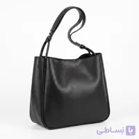کیف زنانه دور مغزی چرم مصنوعی مدل مانلی