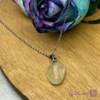 گردنبند زنانه سنگ سیترین مدل روشنا